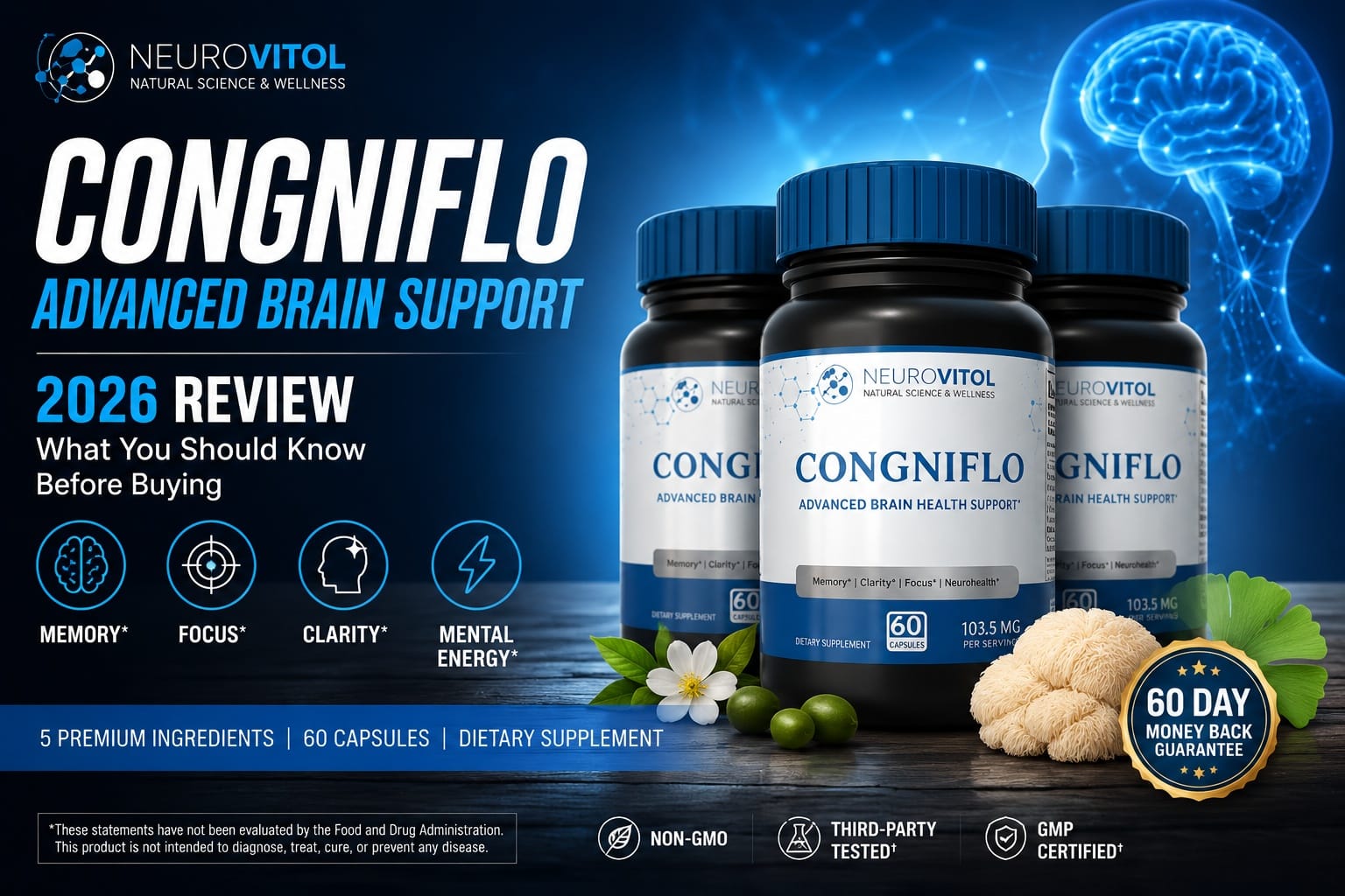 Congniflo Review 2026 Explores Why Consumers are Looking at Daily Cognitive  Support Supplements | Newswire