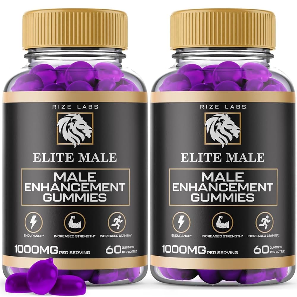 Amazon.com: (2 Pack) Elite Male Gummies for Men - Elite Male Support Gummies Official Formula Elite Male Gummies for Men Multivitamin Advanced Formula Supplement Energy Metabolism (120 Gummies) : Health & Household