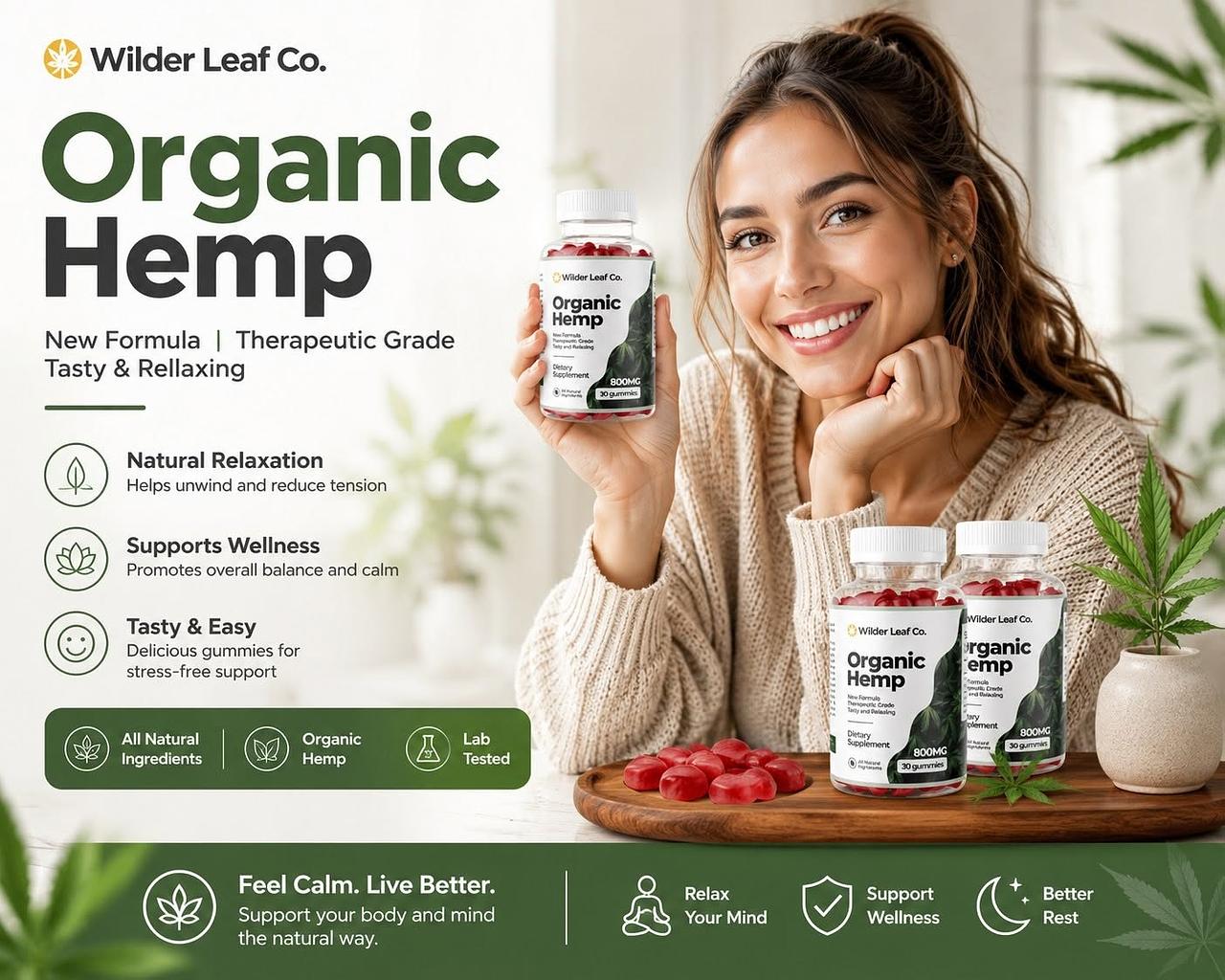 WilderLeaf Organic Hemp Gummies 2026: Natural Ingredients, Uses, Benefits &  Reviews | Noogleberry Forum
