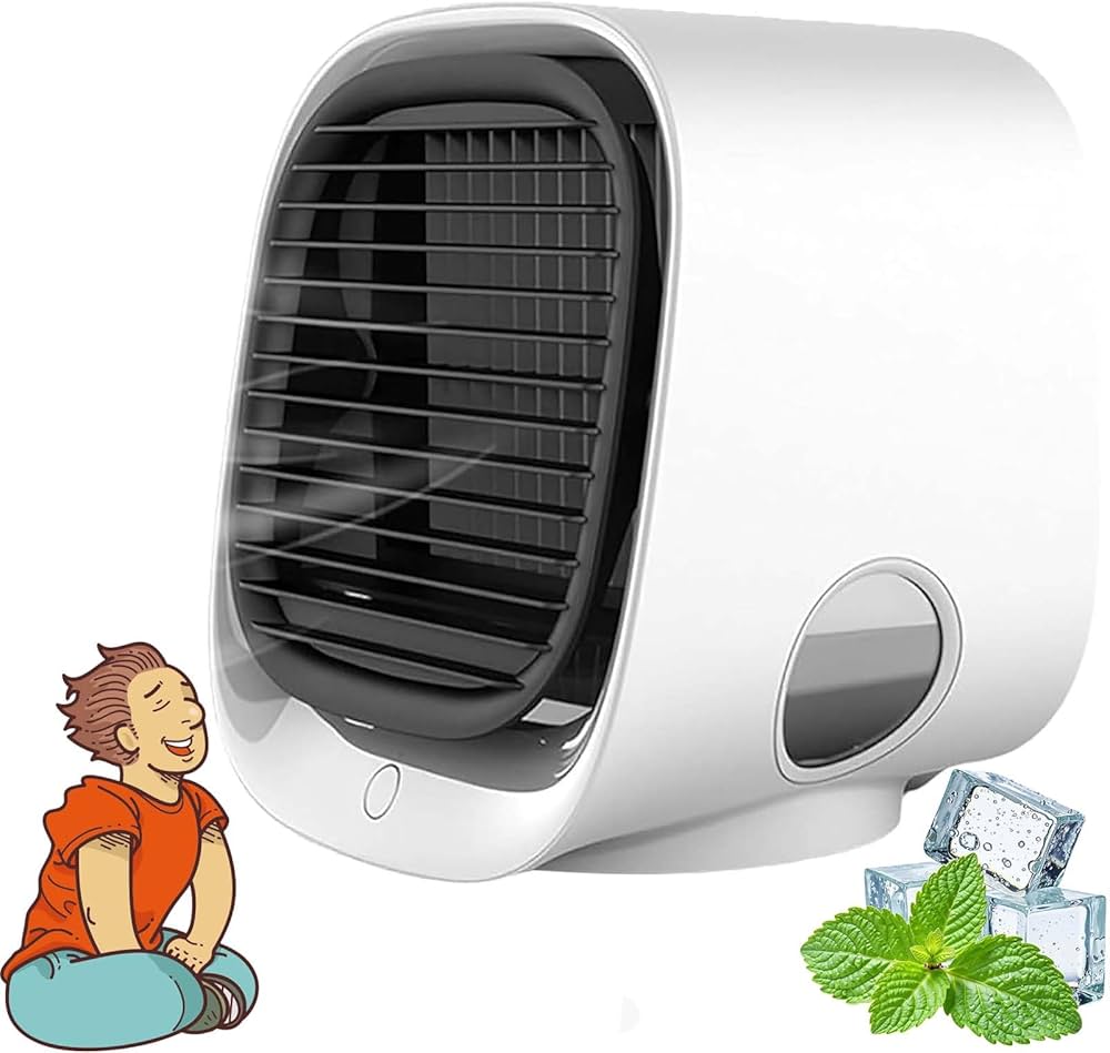 Airabreeze Portable Air Conditioner - Airabreeze Official, Portable Air  Cooler Instant Cooling and Purification, Energy Efficient Mini Ac with 3  Speeds,Large Water Tank, Stay Cool (White) : Amazon.ca: Home