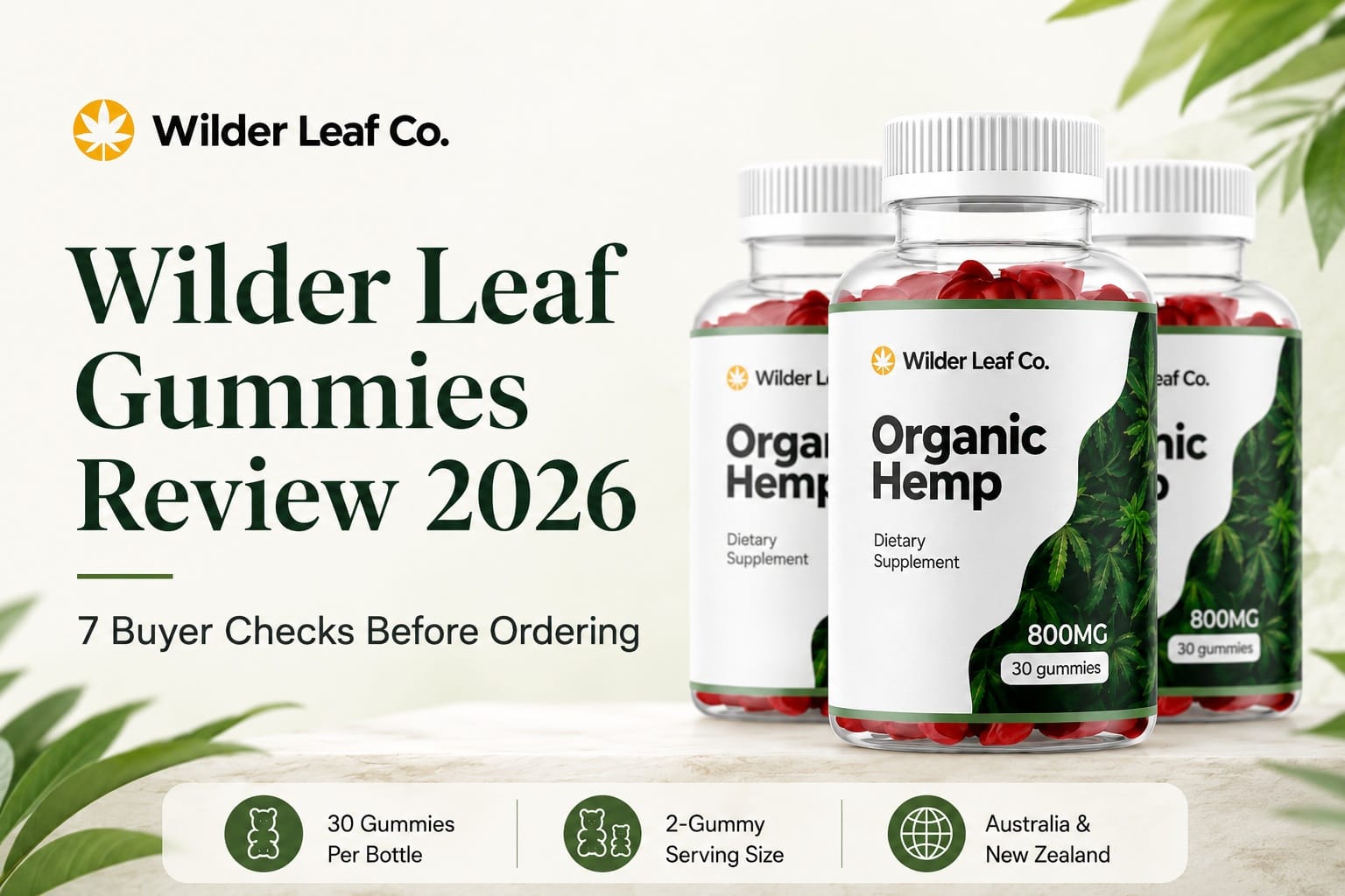 Wilder Leaf Organic Hemp Gummies Review 2026: What Buyers Should Know  Before Ordering