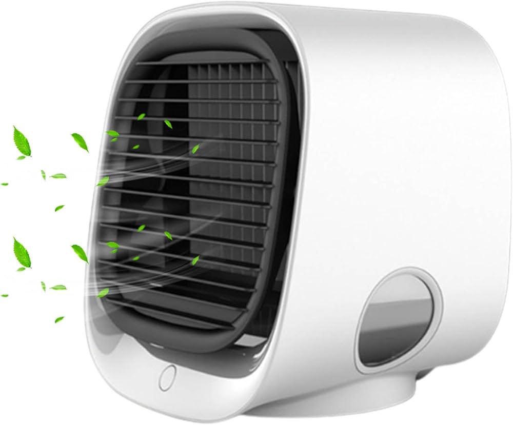 Airabreeze Portable Air Conditioner - 2025 Aira Breeze Air Cooler with LED  Nightlight, Portable Airbreeze Fan Humidifier & Scent Dispenser, 3 Speed  Settings, Instant Cooling in 90 Seconds (White) : Amazon.in: Home & Kitchen