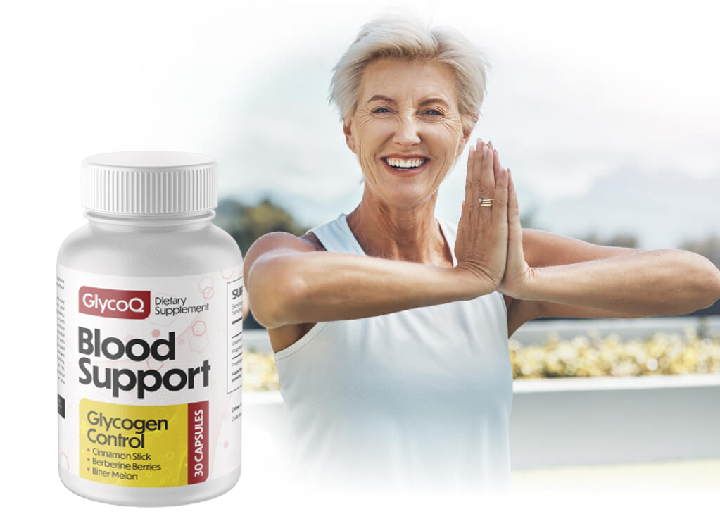 GlycoQ Blood Support Capsules &ndash; Natural Blood Sugar Support