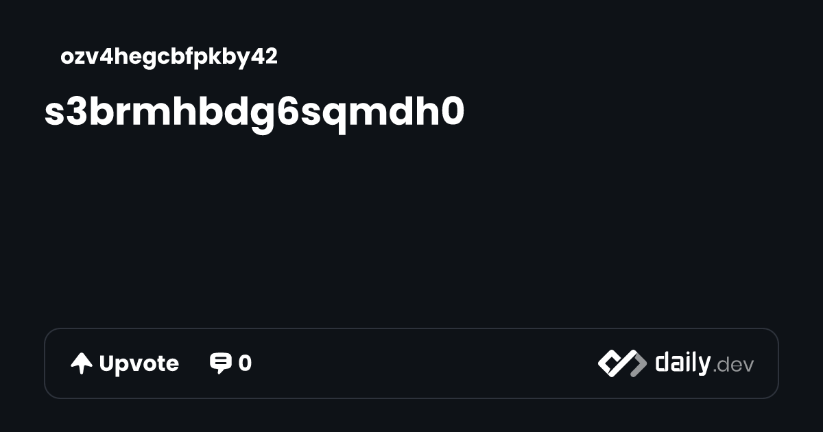 daily.dev