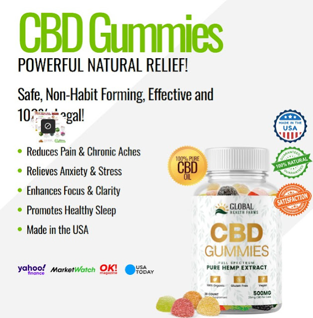 Global Health Farms CBD Gummies, {Official Site Global Health Farms CBD Gummies, {Official Site